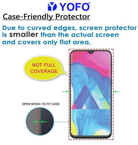 YOFO Anti Glare Matte Finish Anti-Fingerprint 9H Ceramic Protector for Samsung A10 / M10