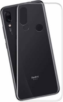 YOFO Simple Plain  Back Cover for MI Redmi Note 7 Pro/Note 7 / Note 7S (Transparent)