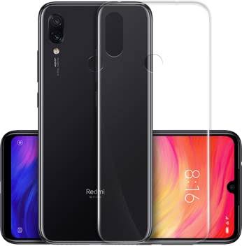 YOFO Simple Plain  Back Cover for MI Redmi Note 7 Pro/Note 7 / Note 7S (Transparent)