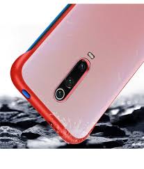 YOFO TPU Frameless case for OnePlus 7Pro (RED) Case Slim Translucent Matte Texture Design (Matte Transparent)