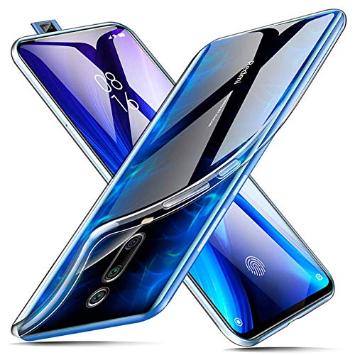 YOFO Silicon Soft Transparent Back Cover for MI Redmi K20 (Transparent)
