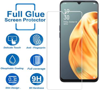 YOFO Tempered Glass Guard for OPPO F15 (Pack of 1)