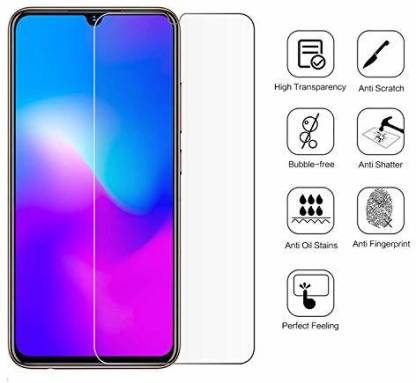 YOFO Tempered Glass Guard for Vivo Y20i  (Pack of 1)