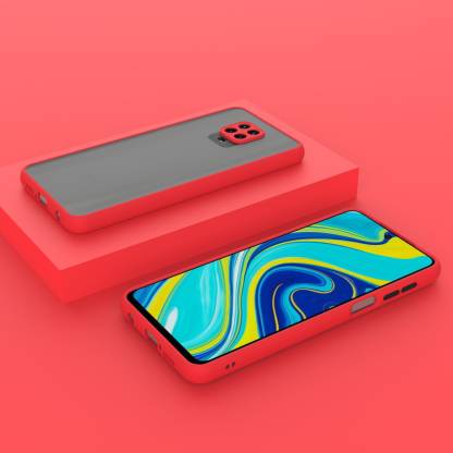 YOFO Matte Finish Smoke Back Cover with Full Camera Lens Protection for Mi Redmi Note 9Pro / Note 9Pro Max / Poco M2 Pro