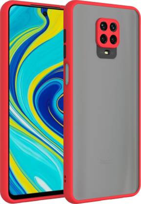YOFO Matte Finish Smoke Back Cover with Full Camera Lens Protection for Mi Redmi Note 9Pro / Note 9Pro Max / Poco M2 Pro