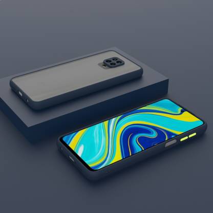YOFO Matte Finish Smoke Back Cover with Full Camera Lens Protection for Mi Redmi Note 9Pro / Note 9Pro Max / Poco M2 Pro