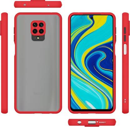 YOFO Matte Finish Smoke Back Cover with Full Camera Lens Protection for Mi Redmi Note 9Pro / Note 9Pro Max / Poco M2 Pro