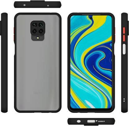 YOFO Matte Finish Smoke Back Cover with Full Camera Lens Protection for Mi Redmi Note 9Pro / Note 9Pro Max / Poco M2 Pro