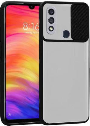 YOFO Camera Shutter Back Cover For Mi Redmi Note 7 Pro Smart Case