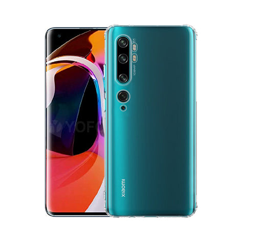YOFO Silicon Full Protection Back Cover for MI Redmi Note 10 / Note 10s (Transparent)