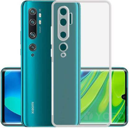 YOFO Silicon Full Protection Back Cover for MI Redmi Note 10 / Note 10s (Transparent)