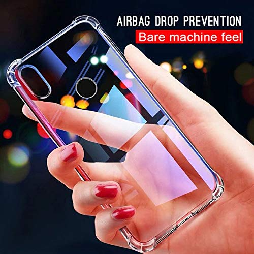 YOFO Shockproof Full Protection Back Cover for MI Redmi Note 7 Pro/Note 7 / Note 7S (Transparent)