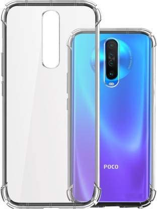 YOFO Silicon Full Protection Back Cover for MI POCO X2 (Transparent)