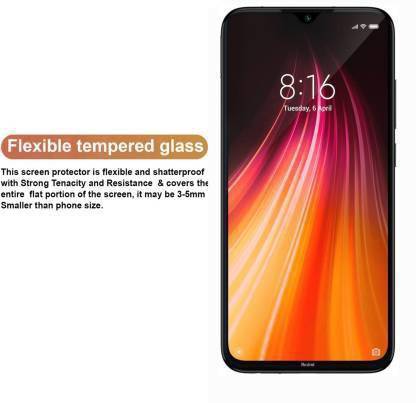 YOFO Tempered Glass Guard for Mi Redmi Note 8  (Pack of 1)