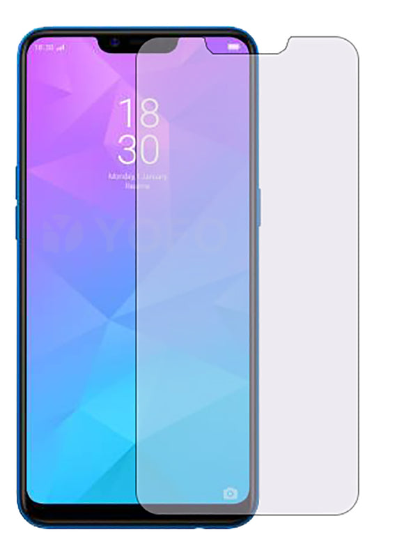 YOFO Anti Glare Matte Finish Anti-Fingerprint 9H Hammer Glass Screen Protector for Realme C1