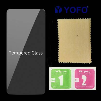 YOFO Tempered Glass Guard for Vivo Y17  (Pack of 1)