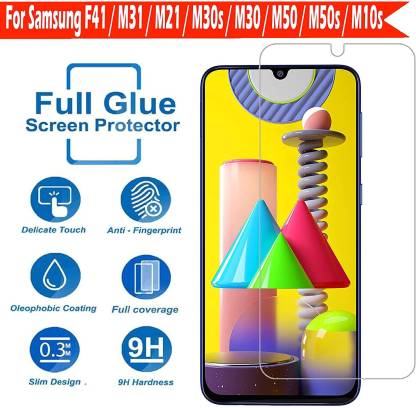 YOFO Tempered Glass Guard for Samsung M30s  (Pack of 1)