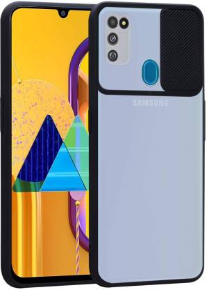 YOFO Camera Shutter Back Cover For Samsung M21 With Free OTG Adapter