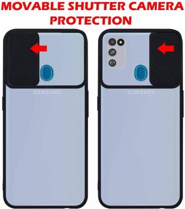 YOFO Camera Shutter Back Cover For Samsung M21 With Free OTG Adapter