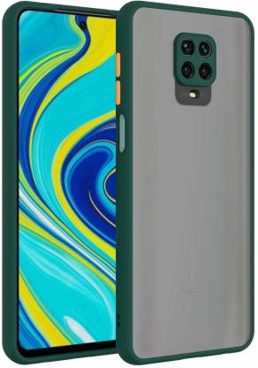 YOFO Matte Finish Smoke Back Cover with Full Camera Lens Protection for Mi Redmi Note 9Pro / Note 9Pro Max / Poco M2 Pro