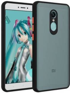 YOFO Matte Finish Smoke Back Cover With Camera Lens Protection for Mi 5