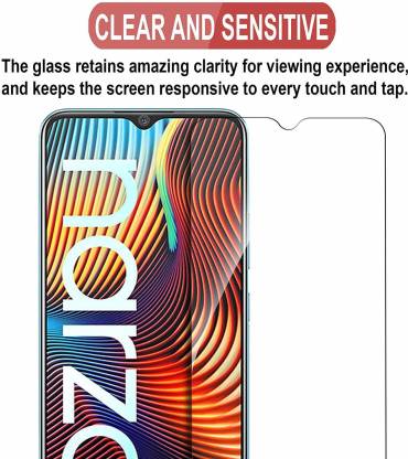 YOFO Tempered Glass Guard for Realme Narzo 30A, Realme Narzo 10, Realme Narzo 10A  (Pack of 1)