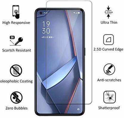 YOFO Tempered Glass Guard for Realme 7 Pro  (Pack of 1)