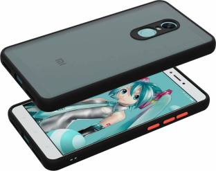 YOFO Matte Finish Smoke Back Cover With Camera Lens Protection for Mi 5